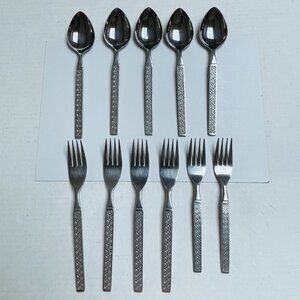 Cordon Emeraude Japan Stainless Steel Flatware Dinner Spoon Fork Salad Fork